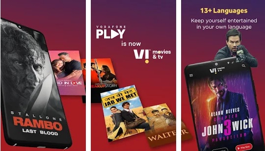 Vi Movies and TV Mobile App - Live TV, Originals, TV Shows