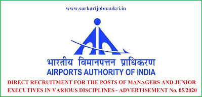 Airport Authority of India (AAI) Invites Application For 368 Manager, Junior Executive Post Apply Online